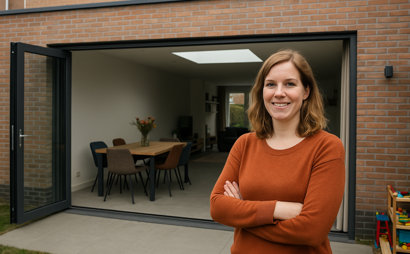 “We gingen voor een uitbouw van 2 meter. We kregen een nieuw leven.”